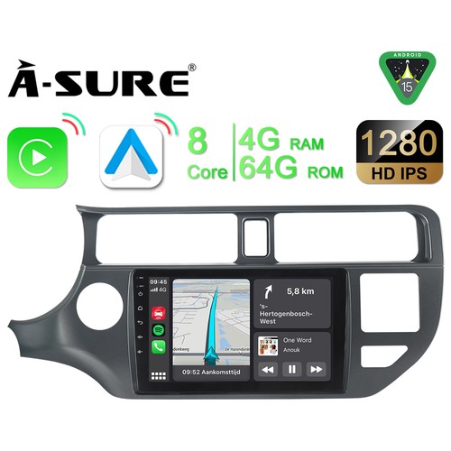 64gb android autoradio - 4+64gb,