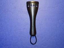 Saitenhalter aus *Ebenholz rund *90 mm f.1/4 Geige Violine Violin Violino Violon