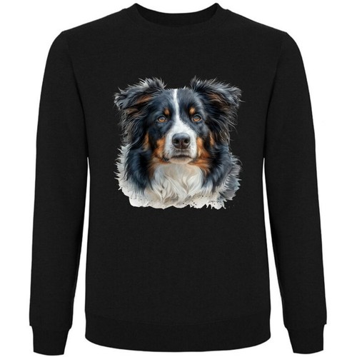 Sweatshirt schwarz border - sweatshirt,