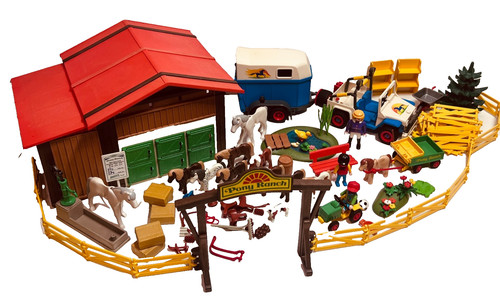 Playmobil vintage pony ranch - vintage,