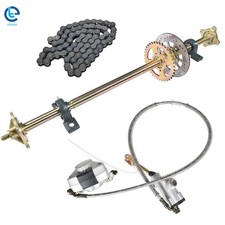 Rear Live Axle Kit 44" w/