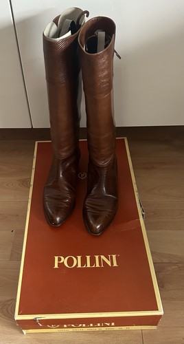Pollini leder stiefel damen - leder,