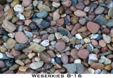 Weserkies 8–90 mm –