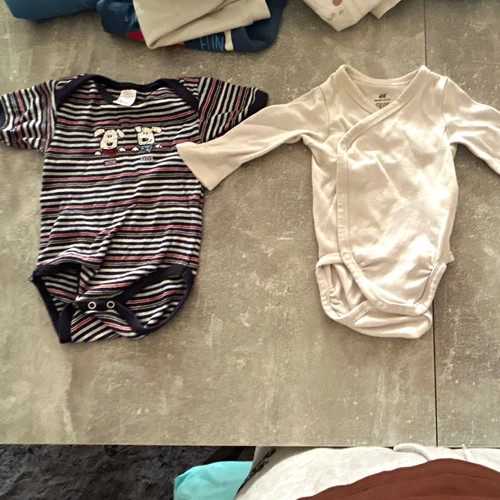 2er pack baby body wickelbody - 2er,