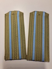 Shoulder Board Straps of the USSR 1986 Soviet Army Military Uniform C002