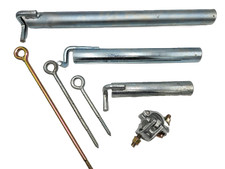 Wandanker Gerüsthalter 30/40/60/100/120/150cm  Gerüstkupplung und Ringschraube