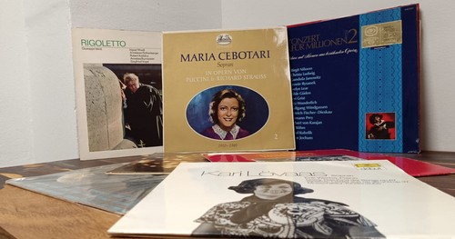Schallplatten sammlung - [,
