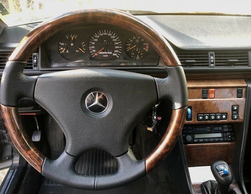Mercedes holzlenkrad w107 w123 - holzlenkrad,