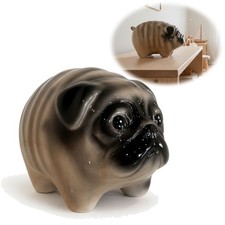 Keramik Hunde Spardose Mops