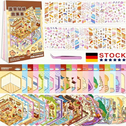 Sets house stickers - house,