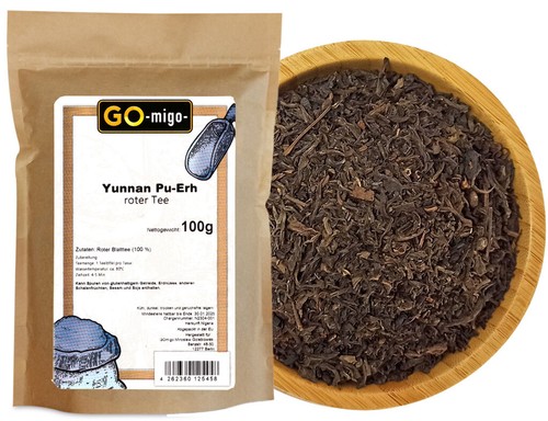 1kg yunnan erh roter tee - pu-erh,,