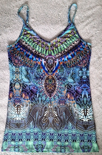 Melrose sommer top ethno - ,