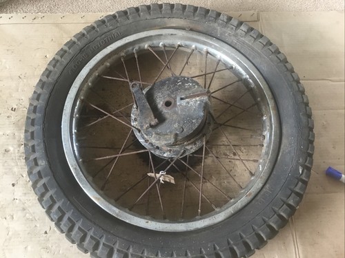 Yamaha dt125e yz125 - yamaha, hinterrad