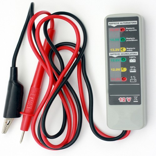 Volt batterietester - volt,