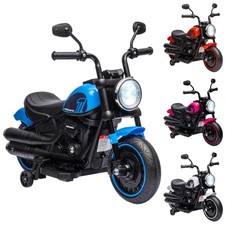 HOMCOM Kindermotorrad Elektro-Motorrad Elektrofahrzeug für 1,5-3 Jahre Kinder