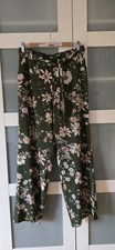 Leichte Hose mit weitem Bein von Only Gr. 40 Culotte Blumen Frühling 