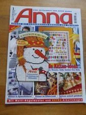 Anna Spass mit Handarbeiten 1/1999 Aenne Burda Stricken Spitzen Ajourstickerei
