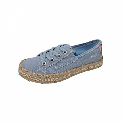 Blowfish leinenschuh blau - leinenschuh,
