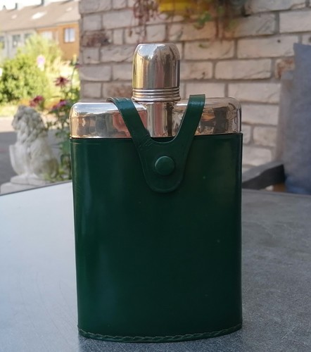 Vintage glasflachmann - vintage,
