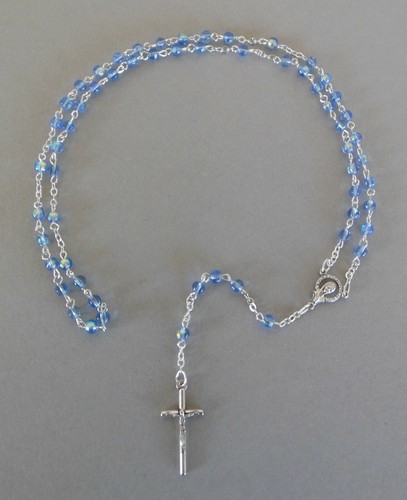 Rosenkranz blaue hellblaue