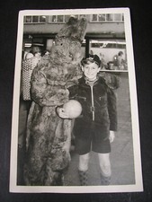 Foto junge mit hase - foto, ak*junge