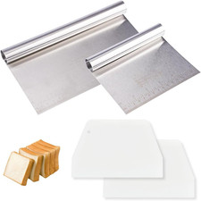 4 Stück Teigschaber