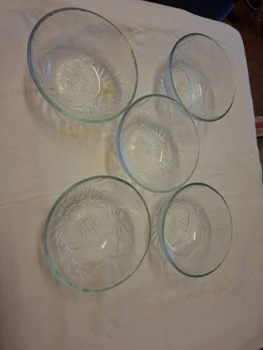 Kompott schalen glas - schalen, 5