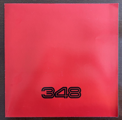 Ferrari 348 broschüre - ferrari,