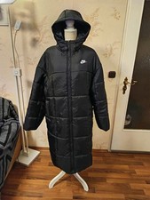 Damen Parka von Nike Schwarz
