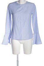 UNIQUE21 Schlupf-Bluse Damen Bluse Gr. DE 36 blau Business-Look