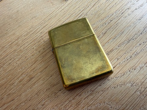 Zippo jahr 2016 brass - brass, /