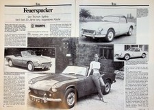 Oldtimer Markt 1403) 20 Jahre Triumph Spitfire - ein interessanter Rückblick auf