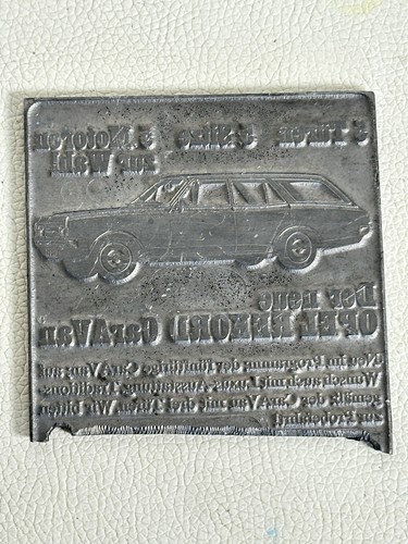 Druckplatte opel rekord - opel, c