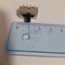 DDR,RFT, 1 x Schalter, kürzerer, für Taschenradio z.B. Nante (Aus-Stereo-Mono)