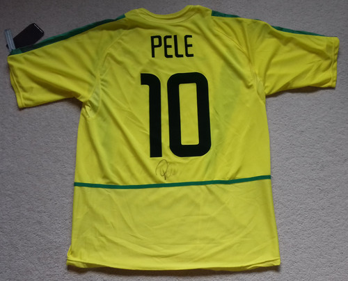 Signiertes pele brasilien - signiertes,