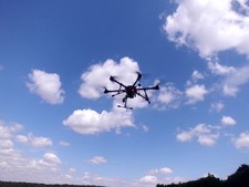 Hexacopter 80cm aus Parot Teilen u.a.