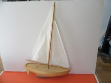vintage Modellboot Holz