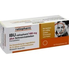 IBU-RATIOPHARM 400mg akut 50