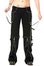 Schwarz nickel kette gothic - schwarz,