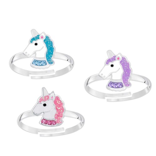 Kinder ring einhorn pferd 925 - kinder,
