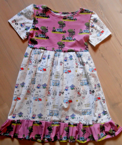 Dreh jersey kleid gr - jersey,