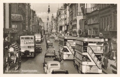 Berlin friedrichstraße - ak,