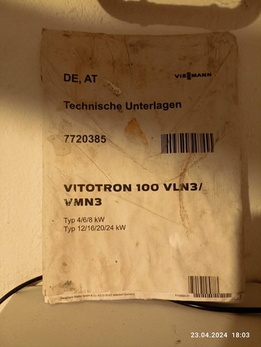 Viessmann vitotronic 100 - vitotronic,