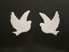 Wachsornament, Wachskunst, Tauben, Kerze selbst gestalten