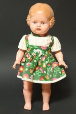 Alte Schildkröt Puppe Schnecken Bärbel Schildkrötpuppe Puppen Dolls Antik 34cm