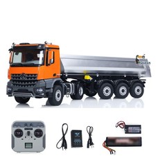 DE auf Lager 1/14 4X4 RC Traktor Lkw 3Axle Heben RTR Dumper Trialer Auto Modell