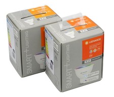 2 x Ledvance Smart+ Lighting Wifi LED Lampe Leuchte Spot RGBCW GU10 5W 350lm