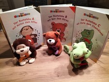 Hachette | Mein Tier-ABC | Bücher mit Plüschfiguren Gold Edition