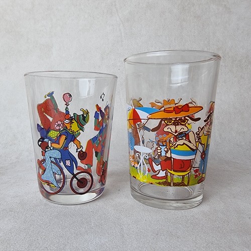 Vintage glas 2er set 80er - 2er,