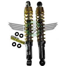 Takegawa 330mm Stoßdämpfer Chrom Gold Honda Dax Monkey Z50 J AB27